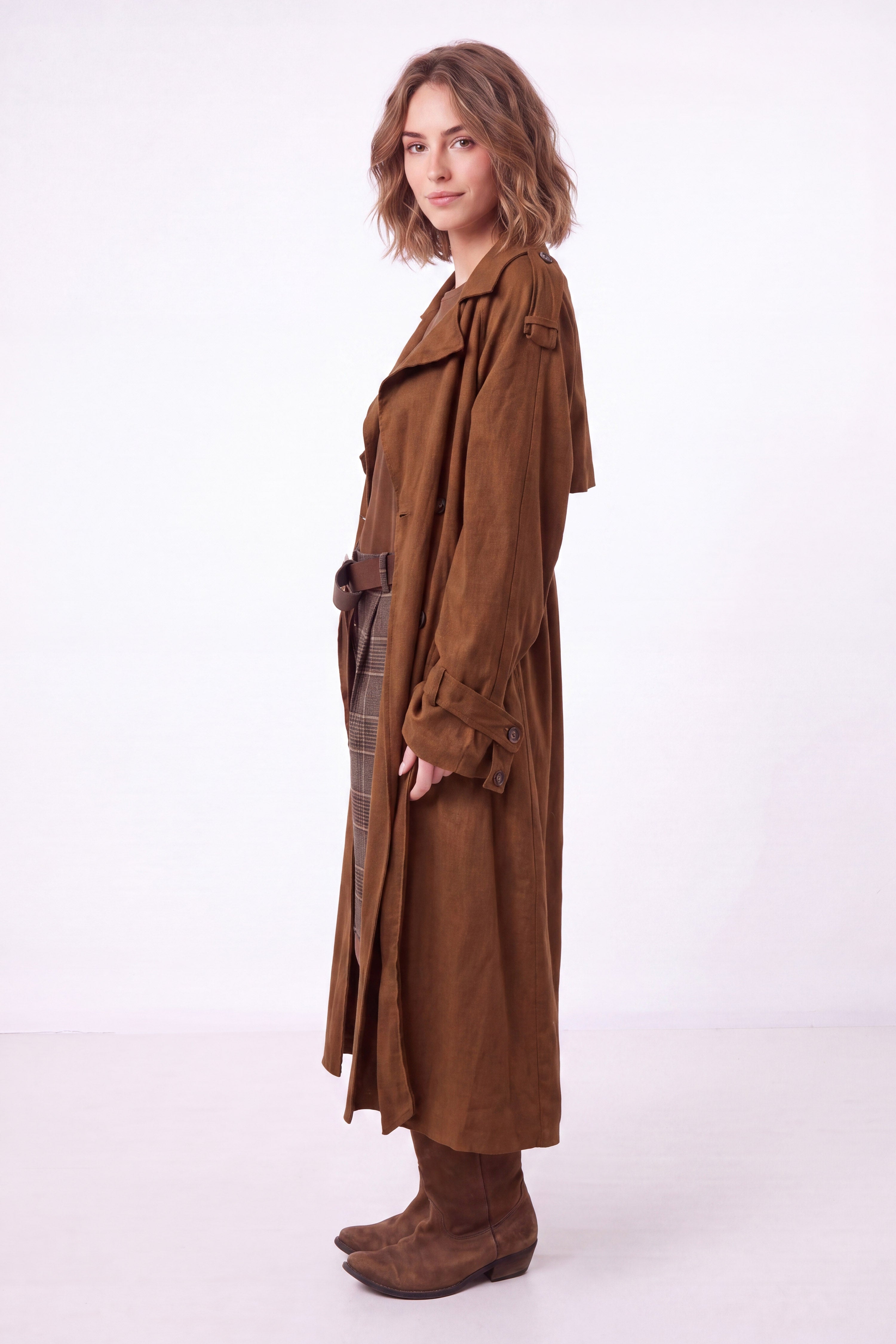 TRENCH- CHESNUT