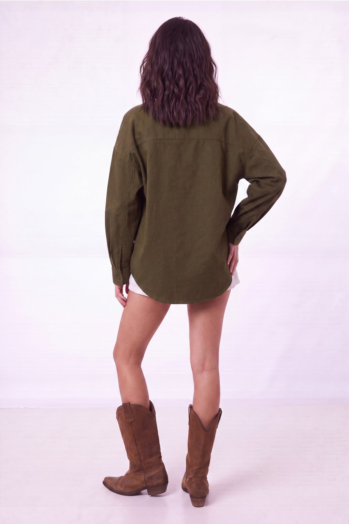 Chemise_Expresso kaki