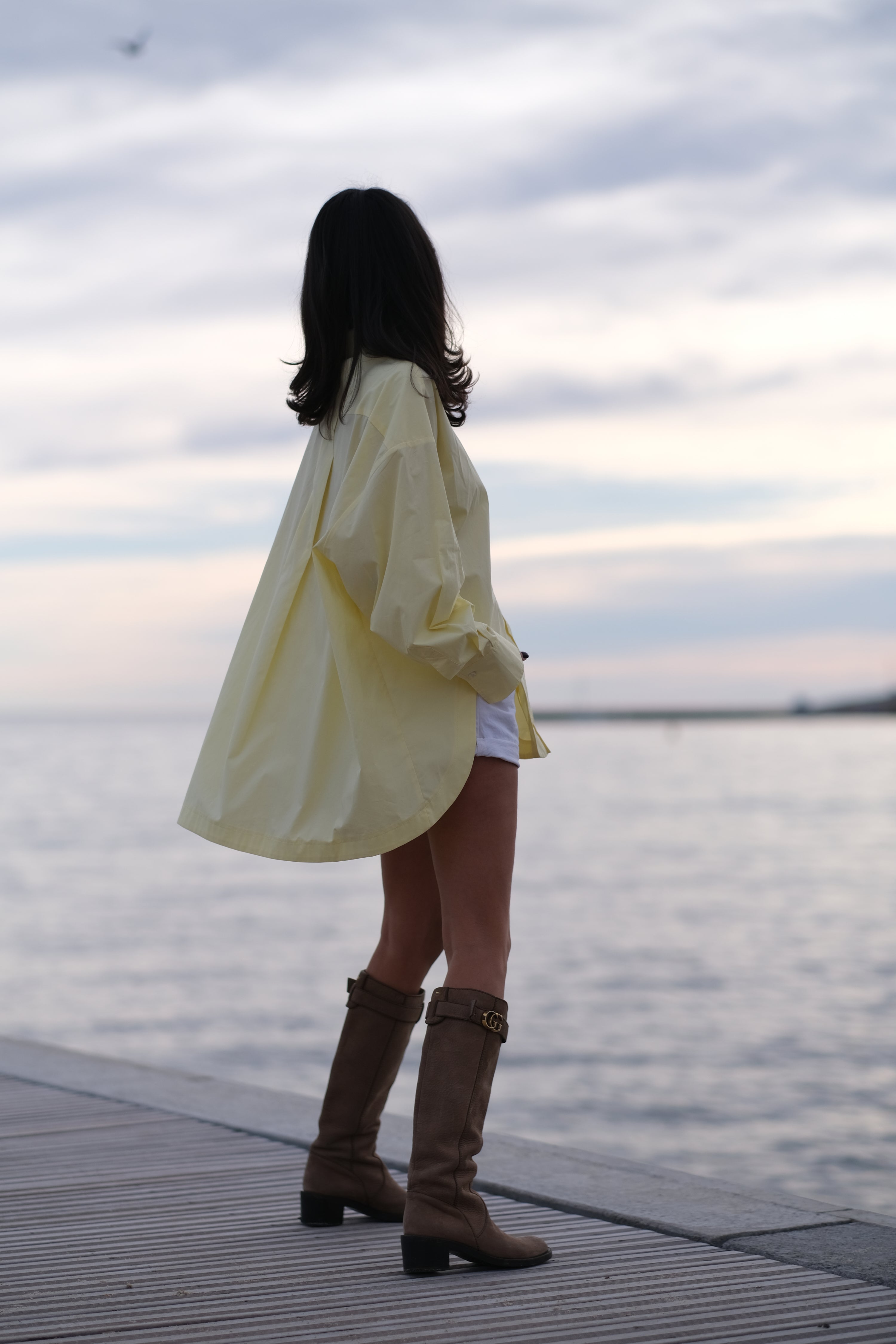 Structure - Chemise en coton over-size