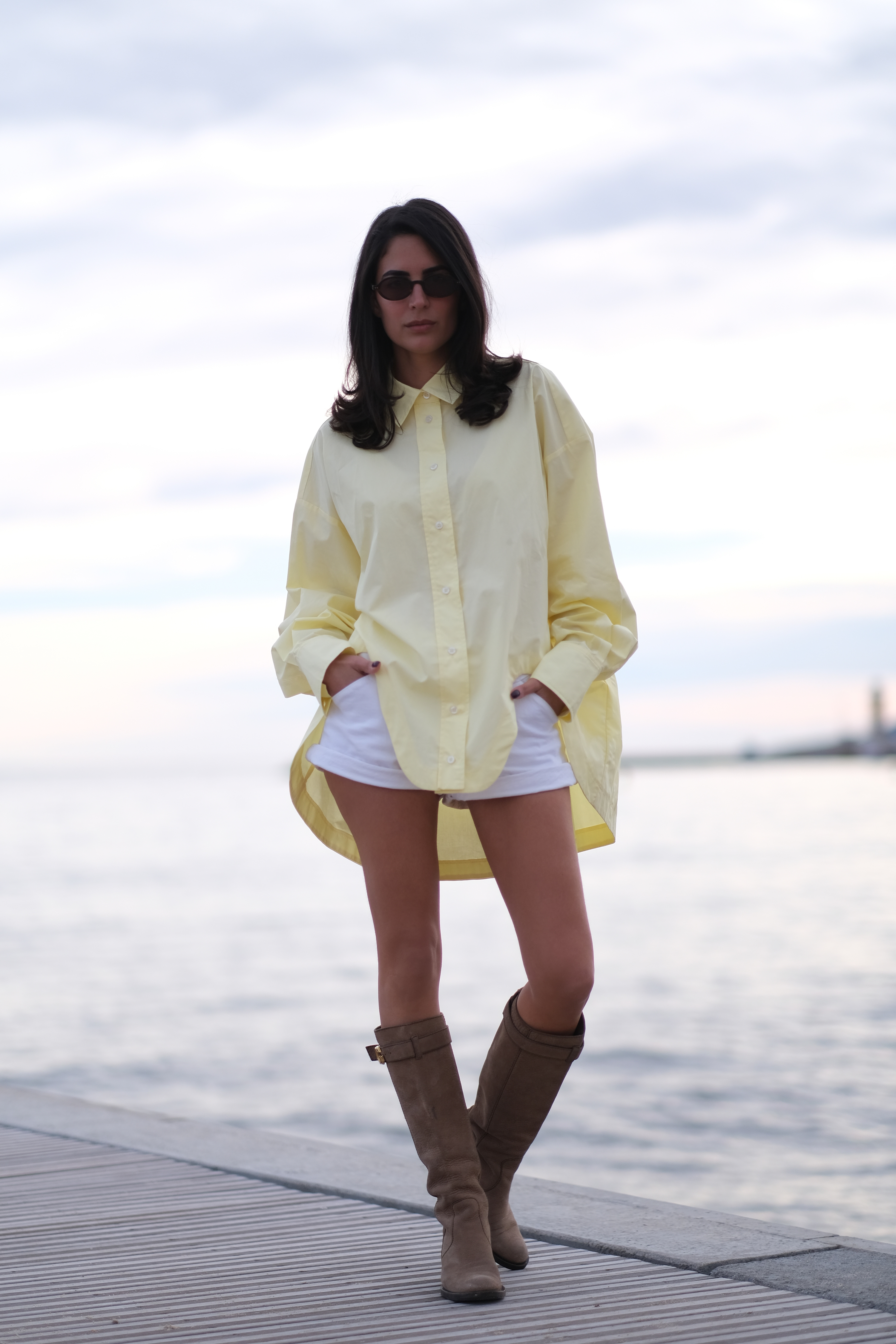 Structure - Chemise en coton over-size