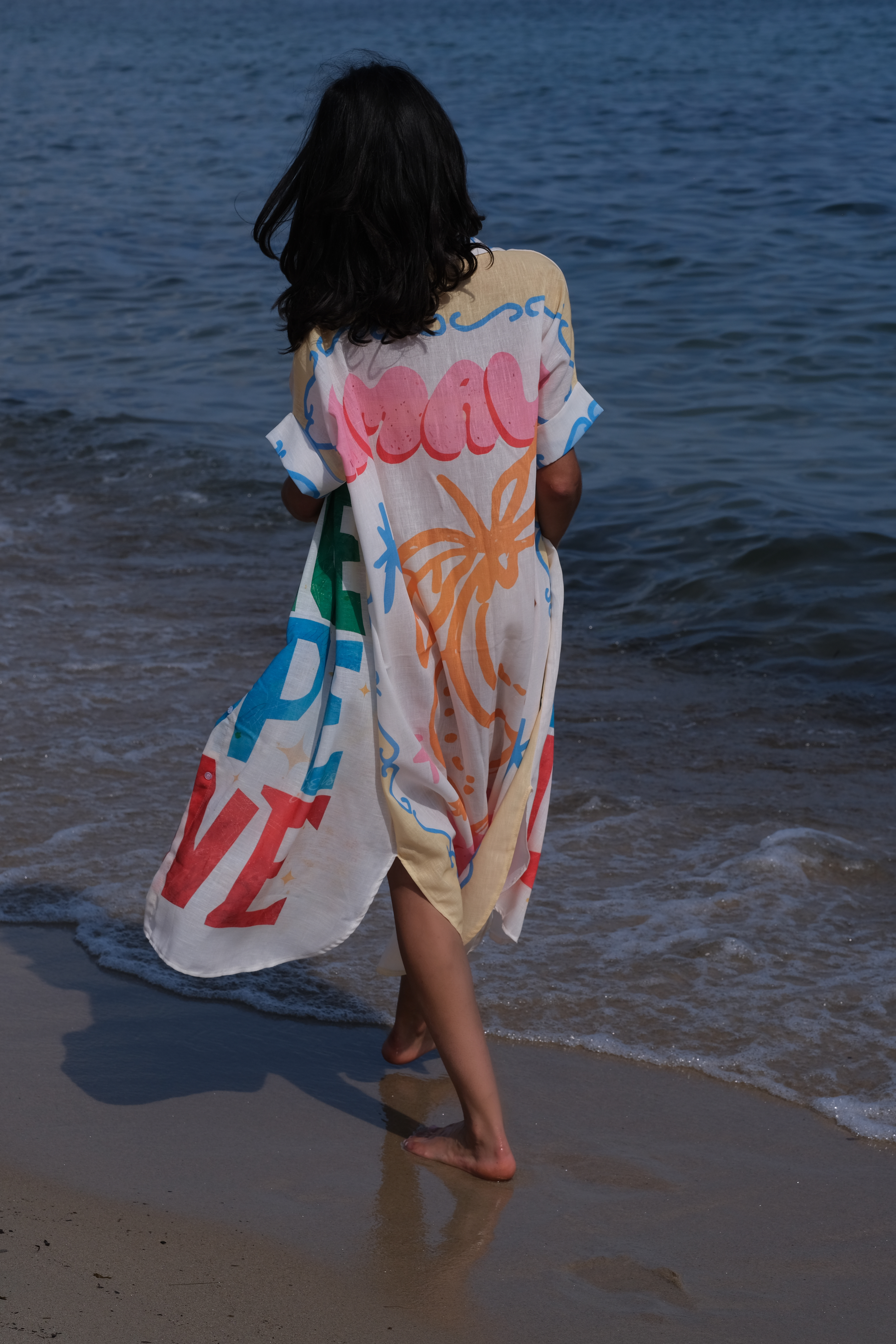 PEACE - Robe / Chemise longue
