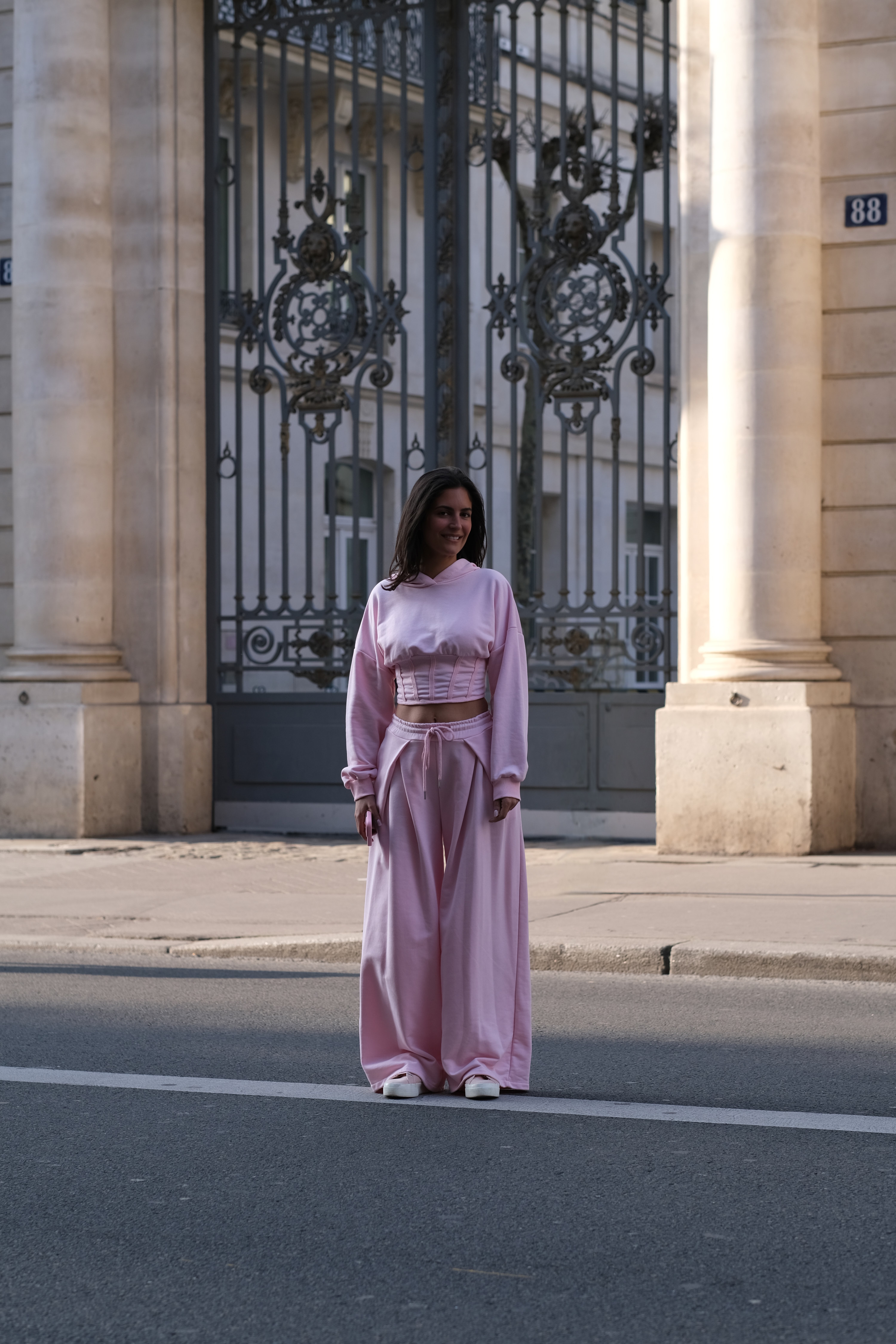 Dimanche - Pantalon jogging ample avec lacet