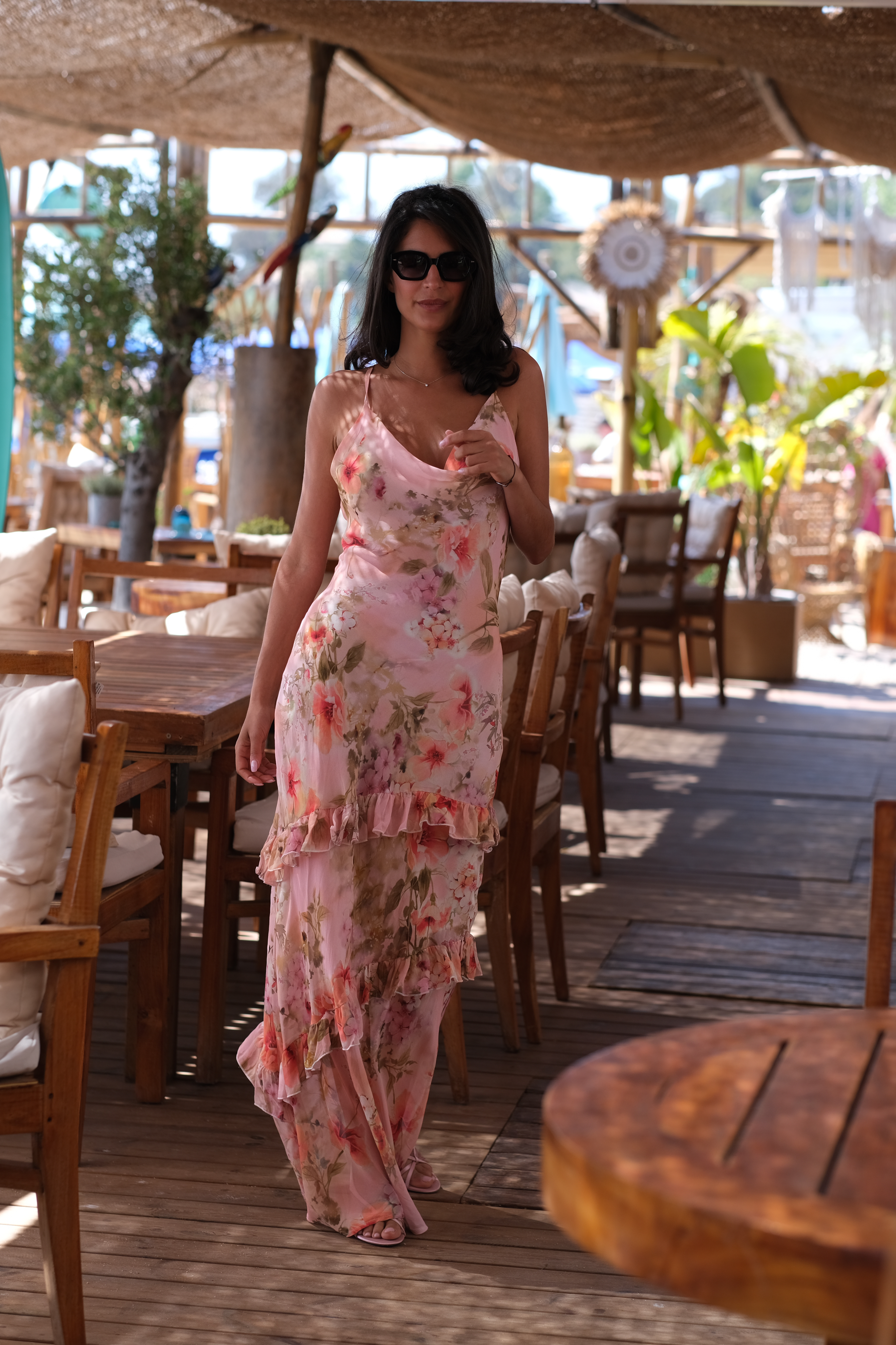 ROSALIE RIVIERA - ROBE LONGUE DOS NUS