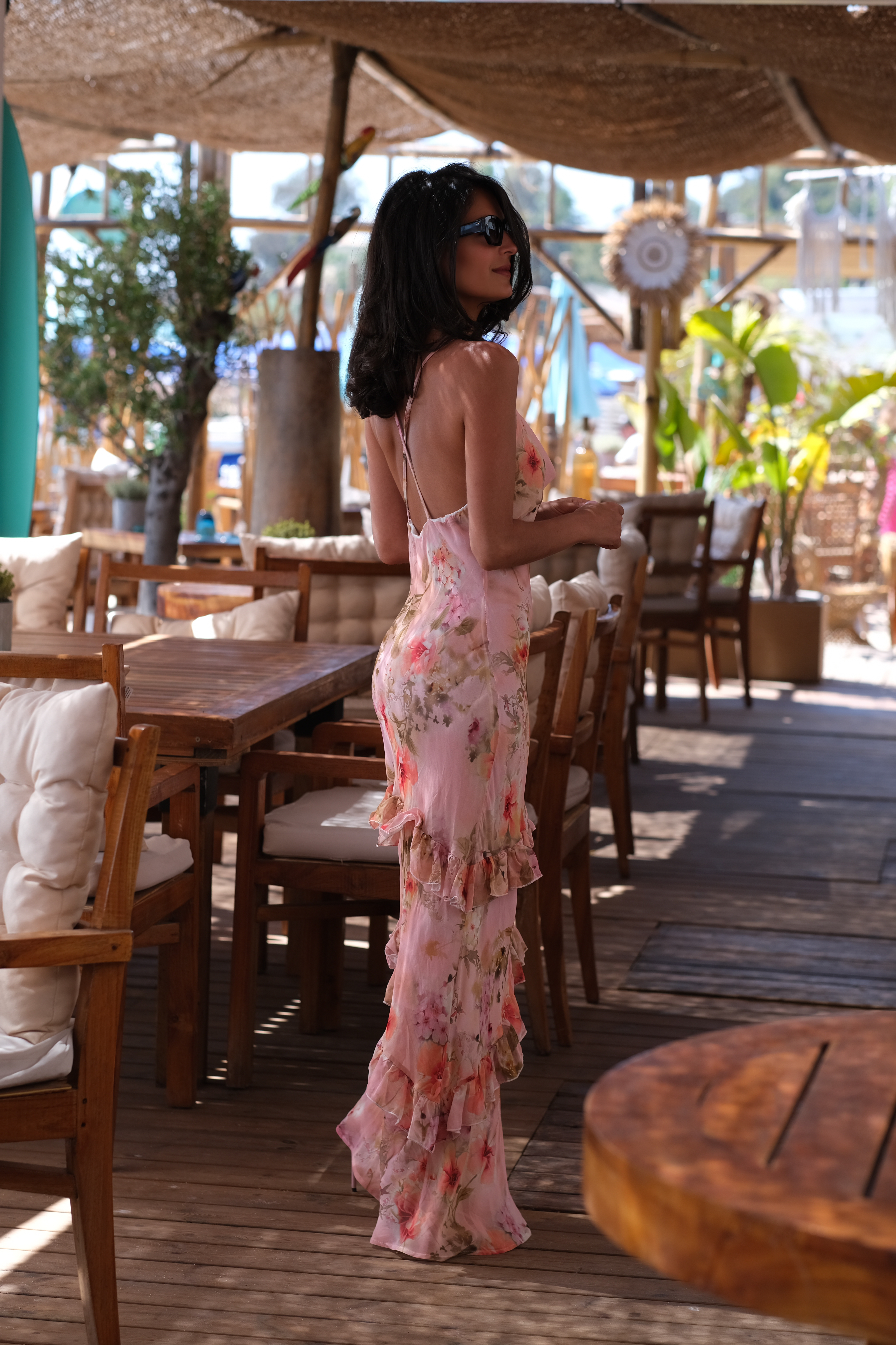 ROSALIE RIVIERA - ROBE LONGUE DOS NUS
