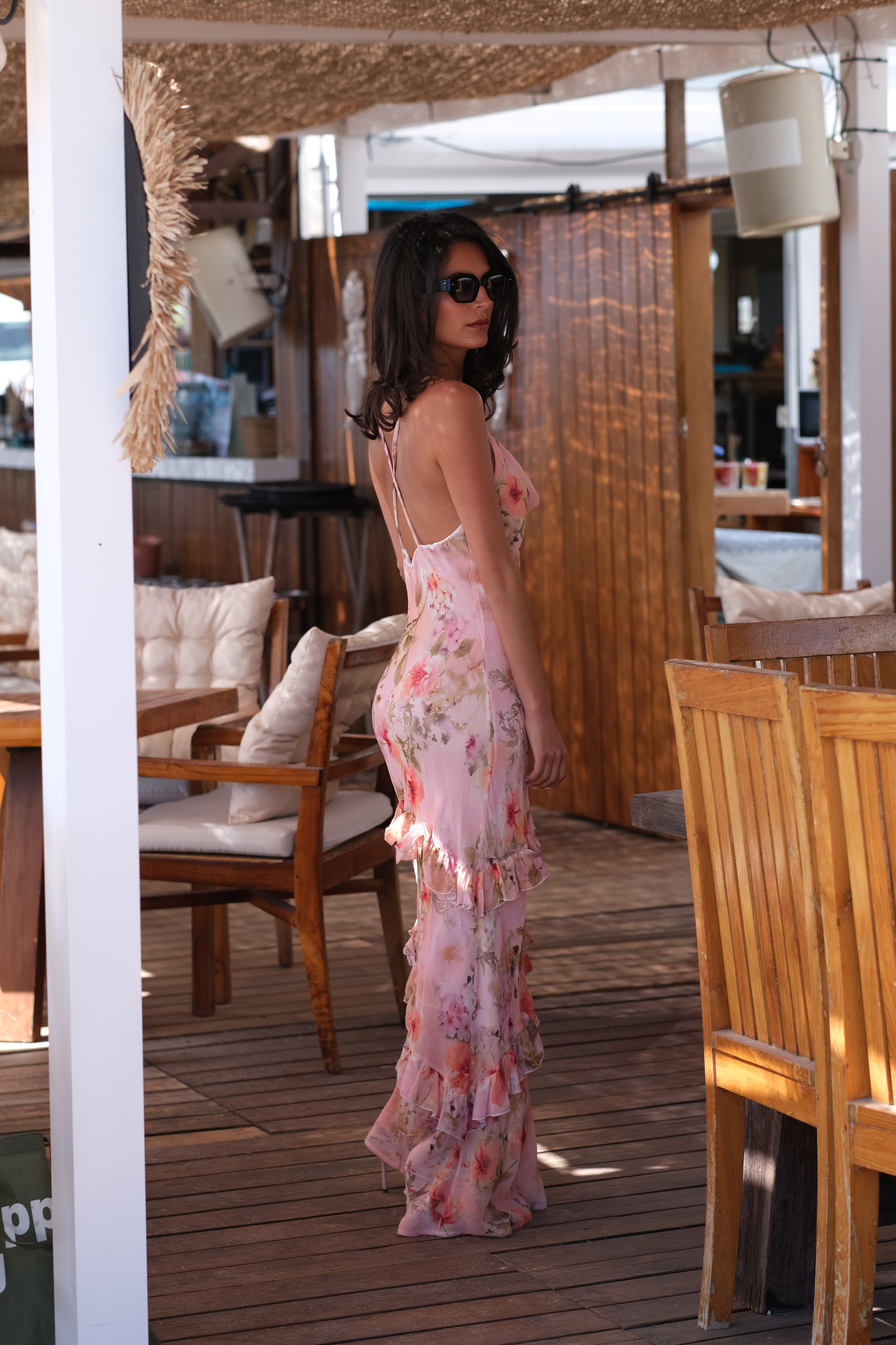ROSALIE RIVIERA - ROBE LONGUE DOS NUS