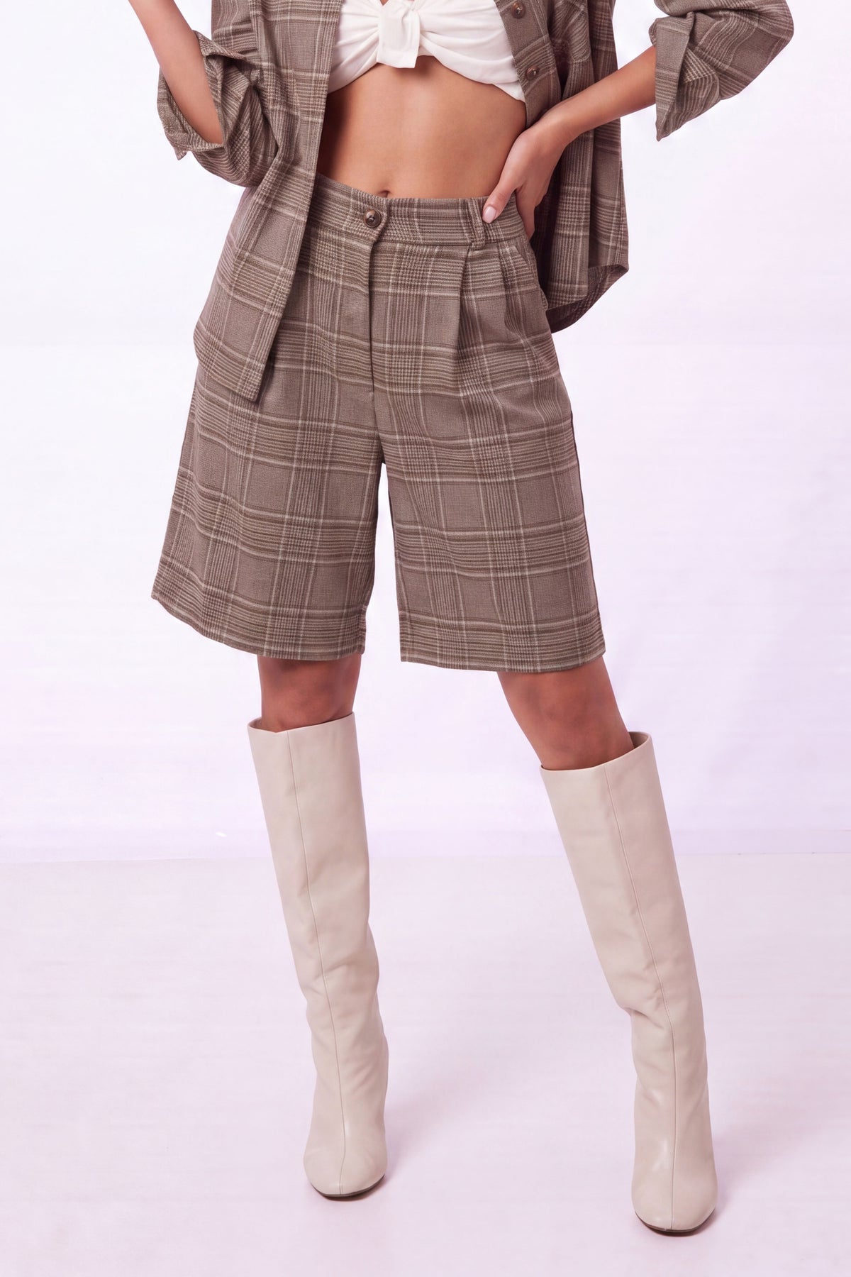 Short_ NothingHill Carreaux