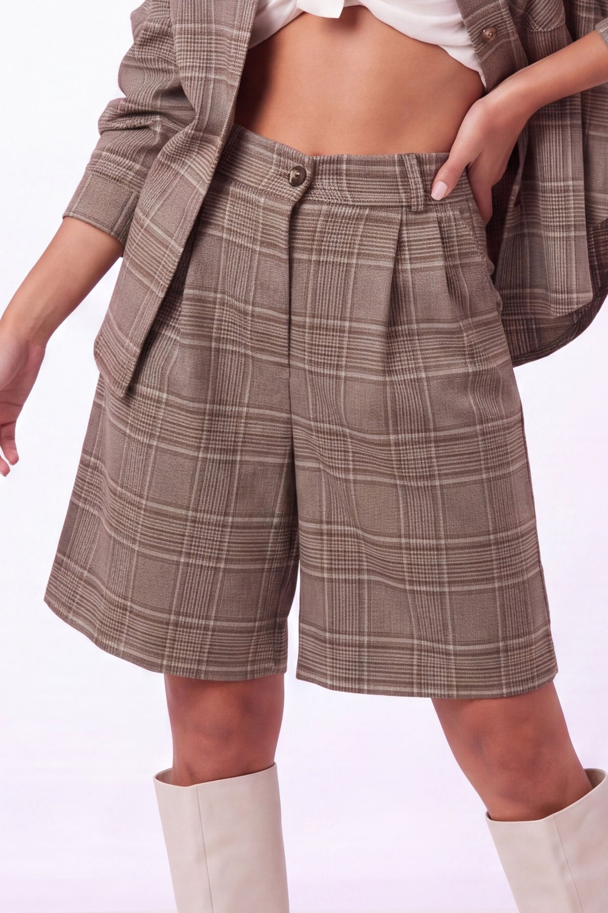 Short_ NothingHill Carreaux