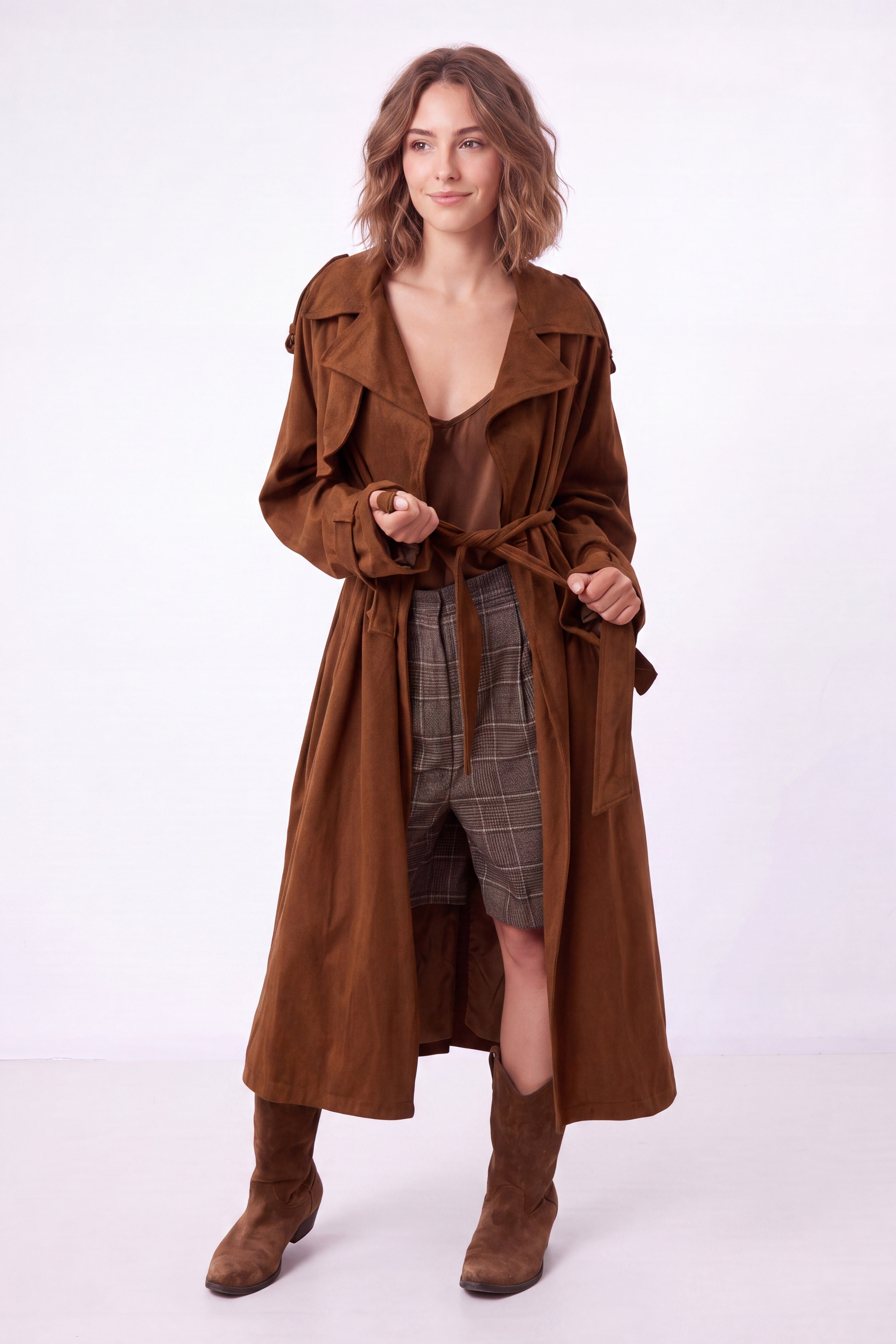 TRENCH- CHESNUT