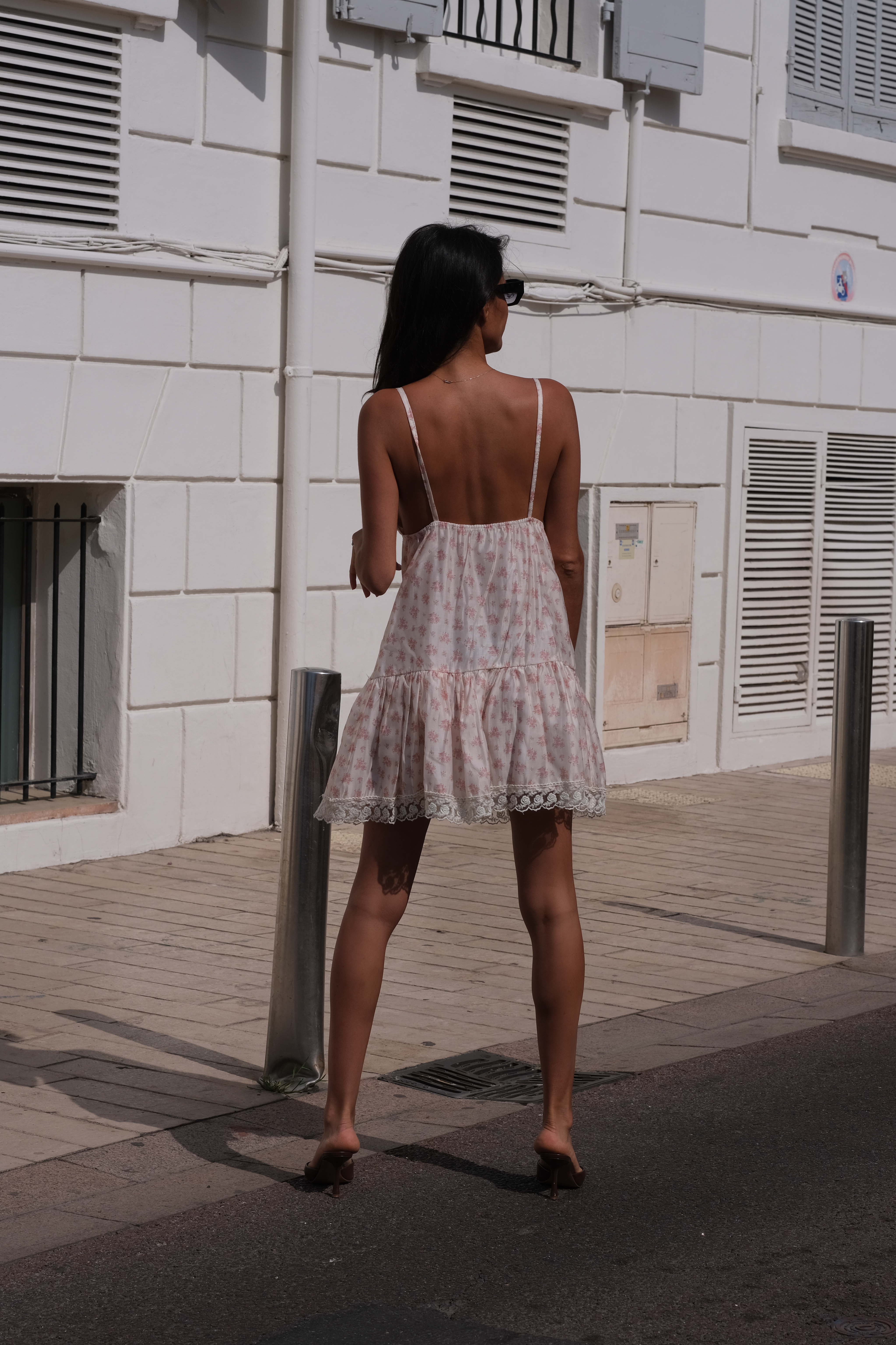 NUIT D'été - Robe bretelles coton