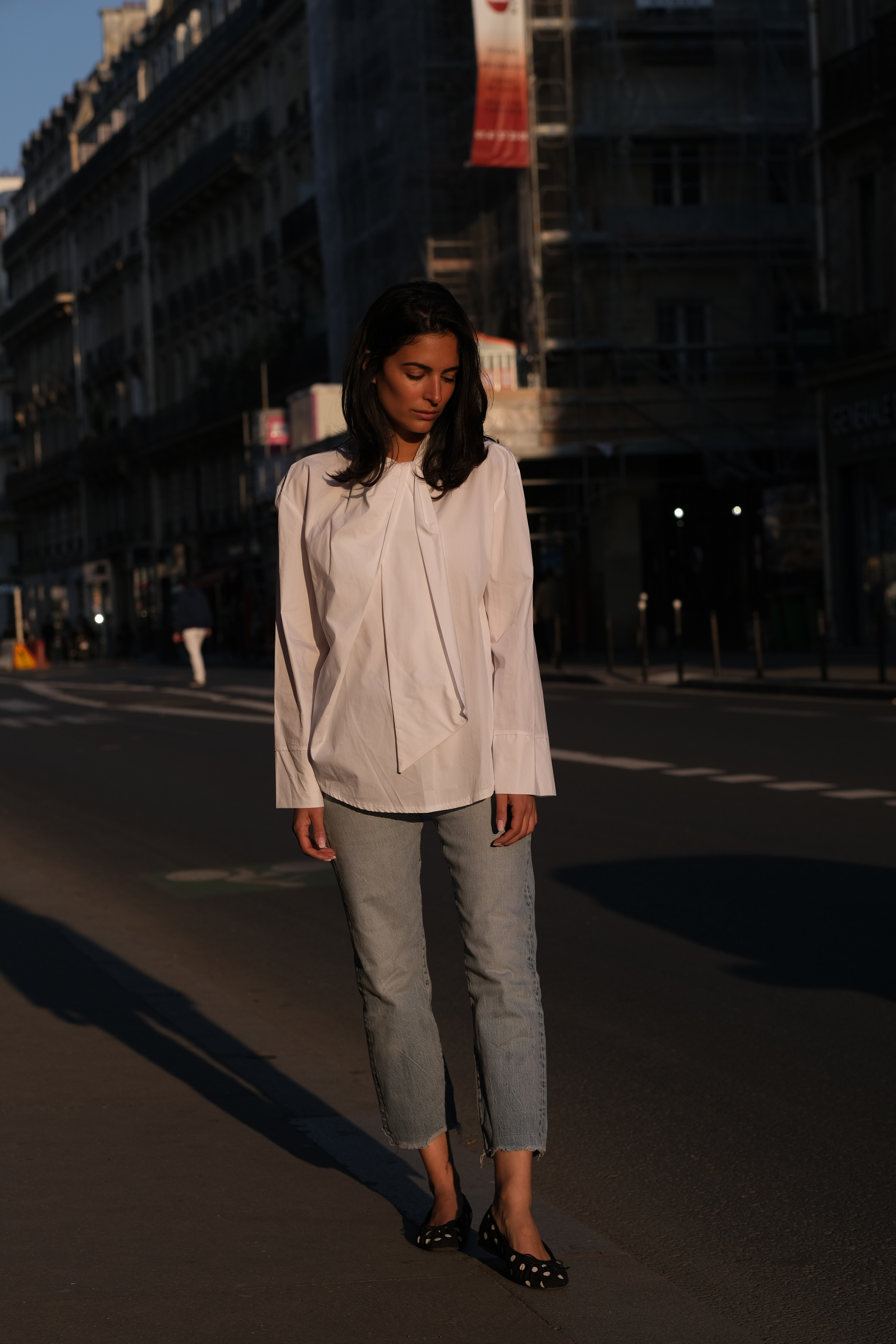 L'INTEMPORELLE TWIST - CHEMISE EN COTON