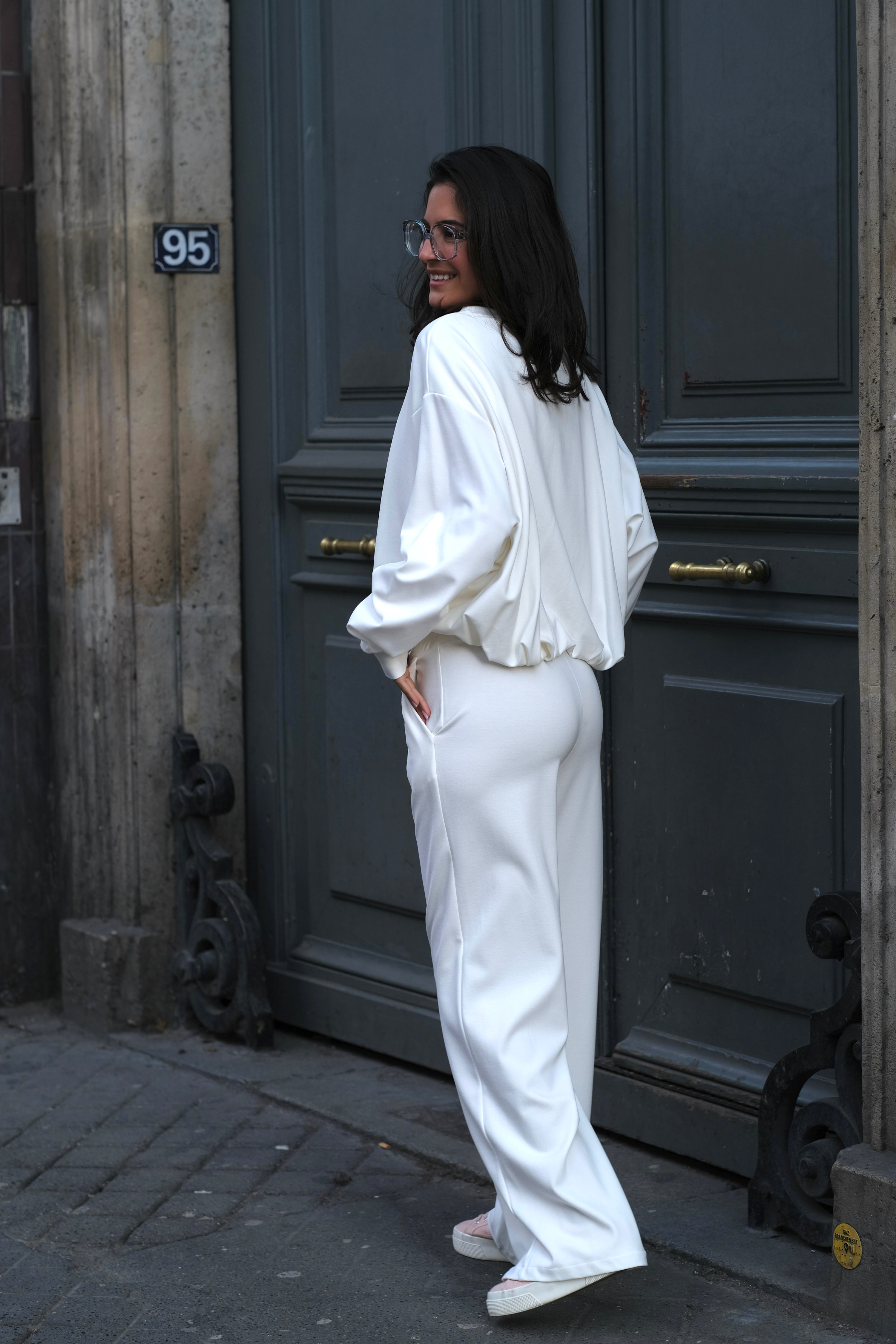 AURA - PANTALON FLUIDE ECRU