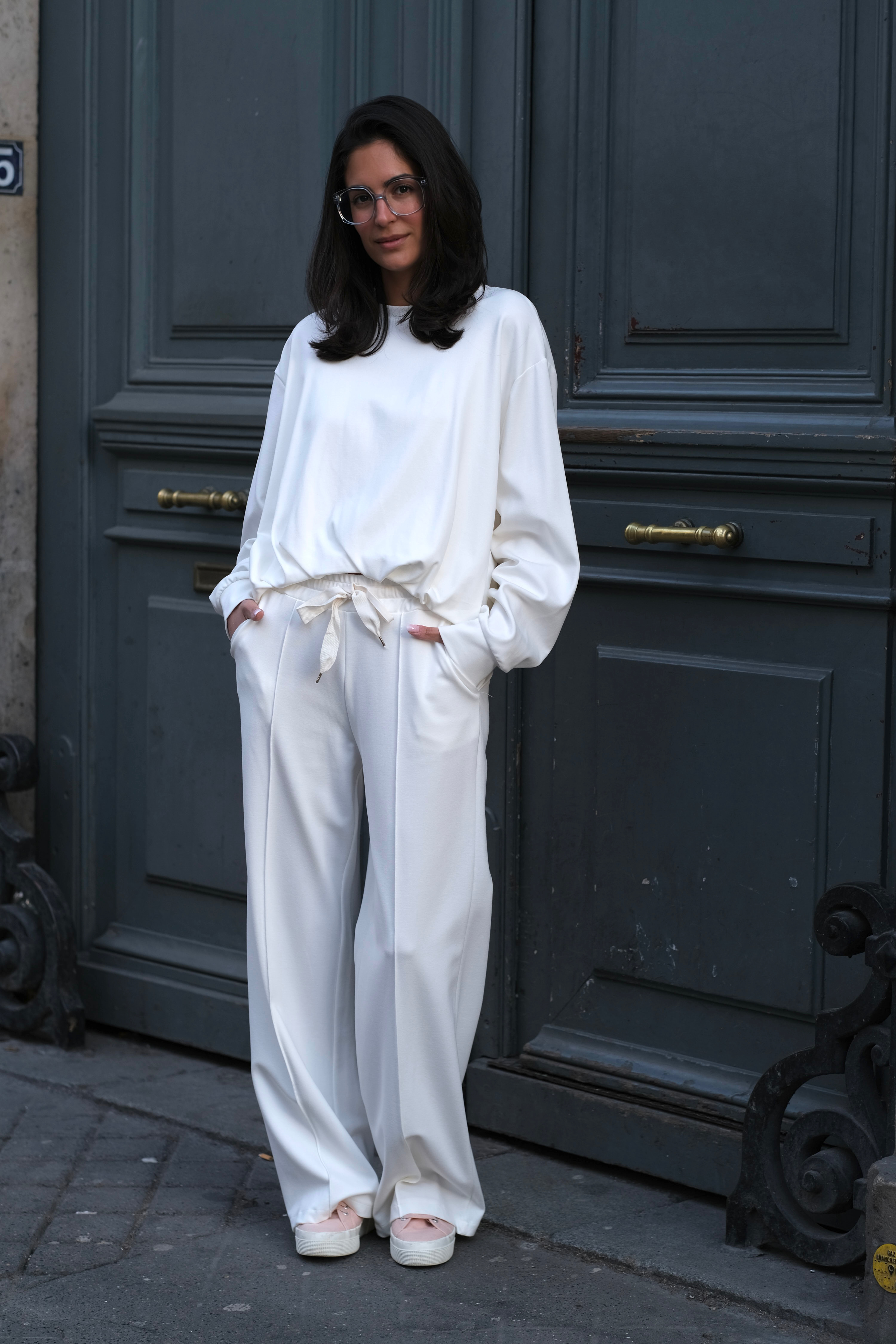 LIBRE - PULL ecru en viscose
