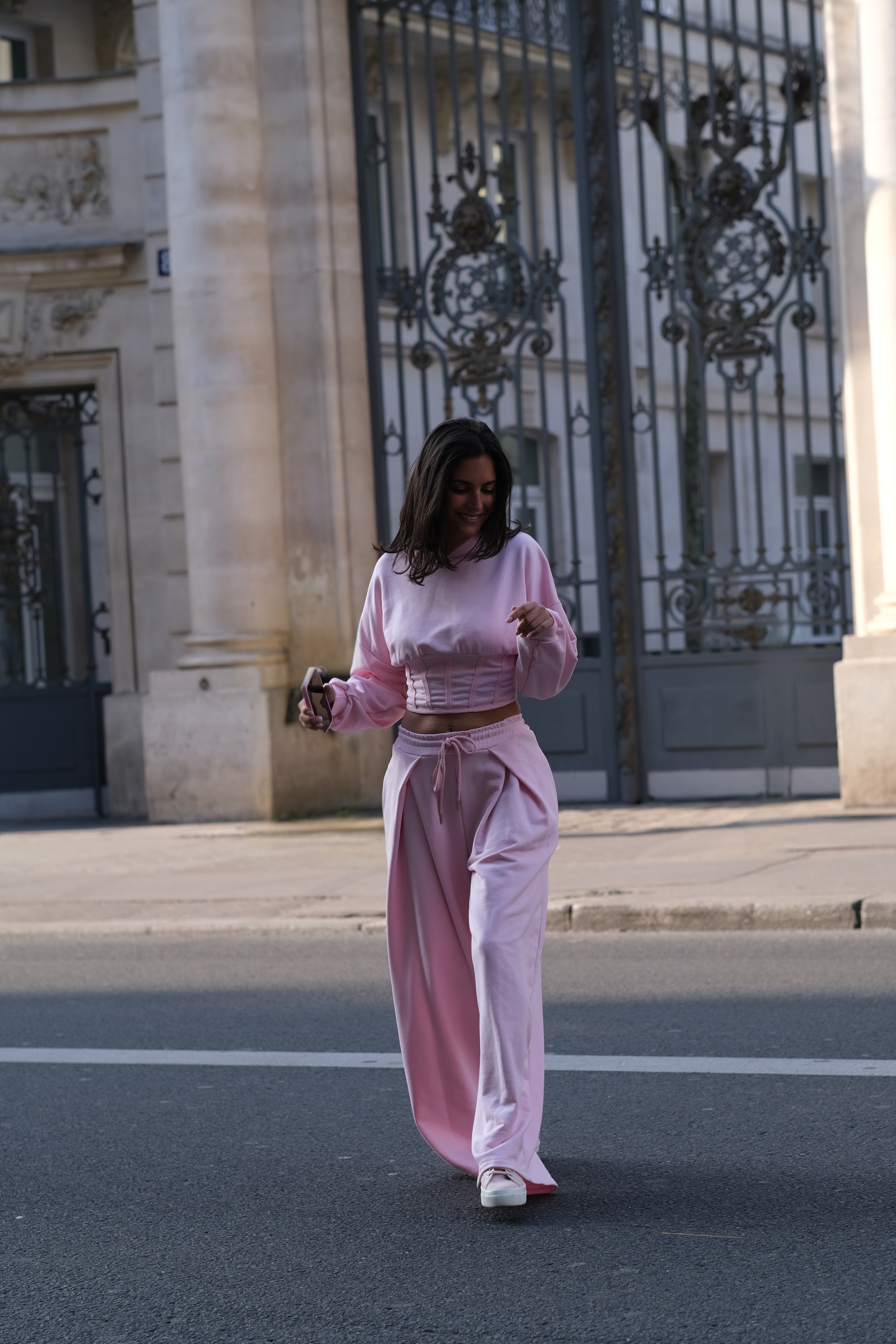 Dimanche - Pantalon jogging ample avec lacet